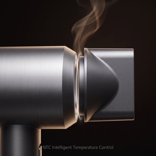 LUXAIR™ Pro High-Speed Ionic Hair Dryer - 110,000 RPM Brushless Motor | Intelligent NTC Temp Control & Smart LED Display